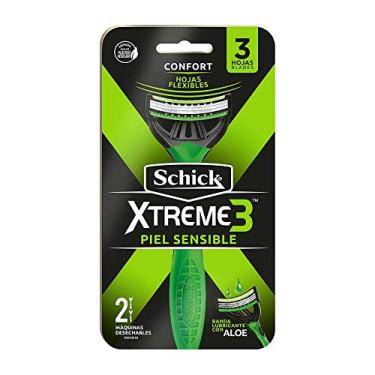 Imagem de SCHICK Aparelho De Barbear Schick Xtreme 3 Lâminas Pele Sensível 2 Unidades