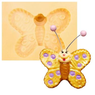 Imagem de Molde De Silicone Borboleta, Jardim, Resina, Confeitaria, Biscuit Molds Planet