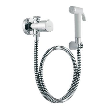 Imagem de Ducha Higiênica com Registro Derivação e Gatilho Docol Riva 1/2`` Chrome Cromado