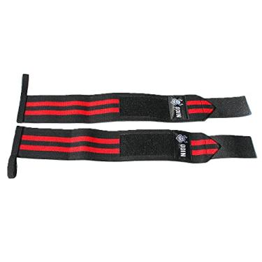 Imagem de Munhequeira Cross Powerlifting 100% Nylon Odin Fit
