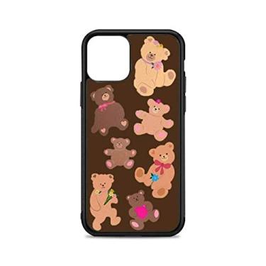 Imagem de Capa de telefone bonito para iphone 12 mini 11 pro 13 max x xr 6 7 8 plus se20 silicone tpu de alta qualidade e capa de plástico duro, a1, para iphone se2020
