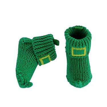 Imagem de Carter's Unisex-Baby Newborn Green Booties