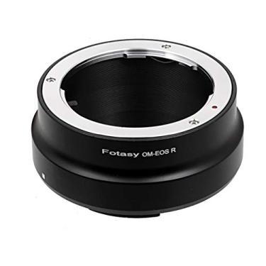 Imagem de Fotasy Adaptador Olympus OM para Canon RF Mount Adapter, OM EOS R, OM EOS R Adaptador Ring, serve Olympus OM Mount Lense e Canon EOS R Mirrorless Camera EOS R RP Ra R5 R6