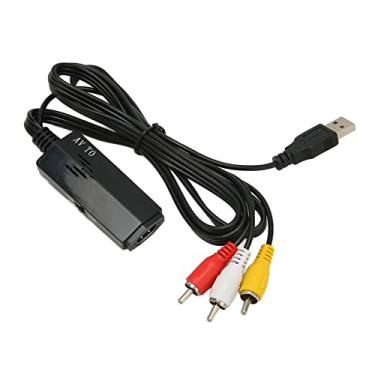 Imagem de Cabo HDMI para RCA, Adaptador de Conversor de Cabo de áudio de Vídeo AV para HDMI, Conversor de 1080P RCA para HDMI para TV Stick, para IOS TV, PC, Laptop, para Xbox, HDTV, DVD