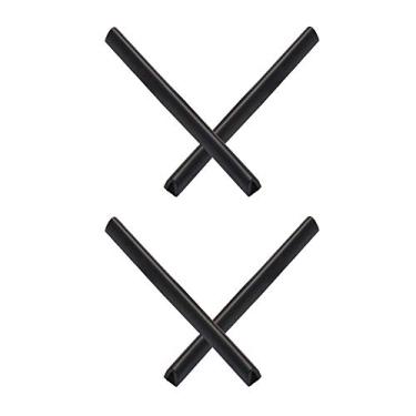 Imagem de Mryok 2 pares de meias de substituição para óculos Oakley Triggerman – Preto e preto