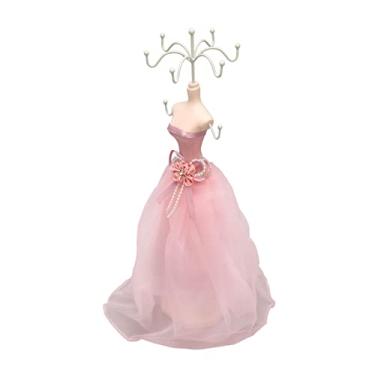 Imagem de Porta-brinco Modelo de Vestido, Organizador de Resina Elegante para Decoração, Manequim, Porta-joias para Quarto