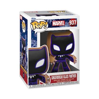 Imagem de Pop Funko 937 Black Panther Marvel Holiday