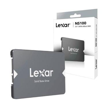 Imagem de SSD 256GB Lexar NS100 SATA III 6Gb/s Leitura 550Mb/s