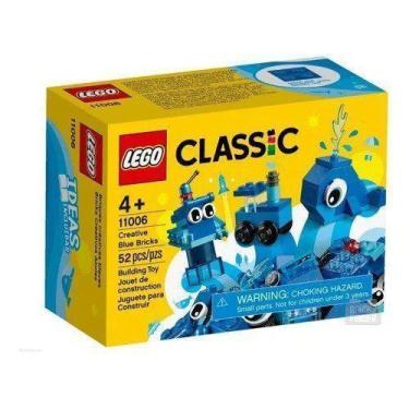Imagem de Lego 11006 Classic Pecas Azuis Criativas 52Pcs - M.Shop/Lego