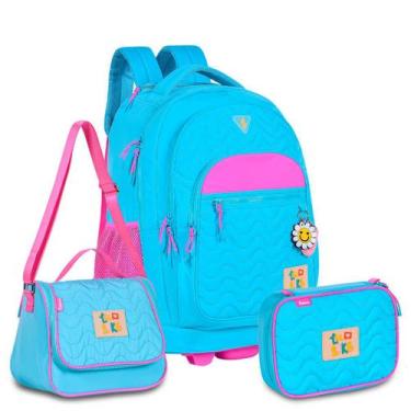 Mochila Luluca Para Costas Com Estojo Holográfico Lançamento 2023 Feminina  - CLIO STYLE - Mochilas - Magazine Luiza