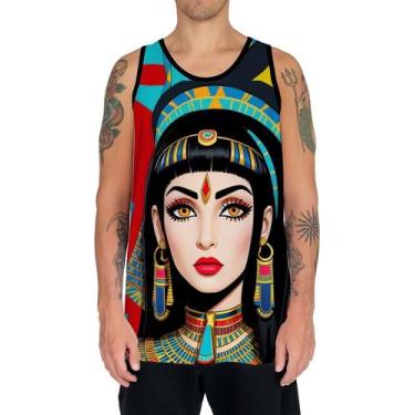 Imagem de Camiseta Regata Tshirt  Cleopatra Pop Art Egito Egipcia Hd 2 - Enjoy S