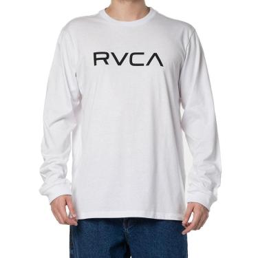 Imagem de Camiseta RVCA MAnga Longa Big RVCA LS WT24 Masculina Branco