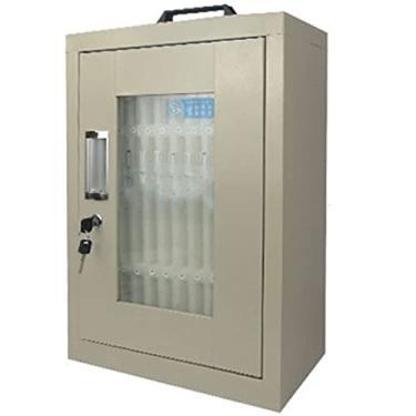 Imagem de Caixa de armazenamento para celular de restaurante, cofre para celular, armazenamento de estudante com cadeado armário de armazenamento de reunião de empresa (cor: A, tamanho: 50) (A 50)