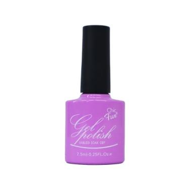 Imagem de Esmalte Em Gel Chic & Fun 7,5ml Led/uv Unhas Manicure Nail C/Registro (123, x 3un)