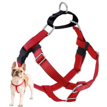 Imagem de (Medium, Red) - 2 Hounds Design Freedom No-Pull Dog Harness, Adjustable Comfortable Control for Dog Walking, Made in USA (Leash Sold Separately) (2.5cm)