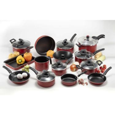 Imagem de Conjunto Panelas 17 Pc Antiaderente Panela Pressão 4,5l