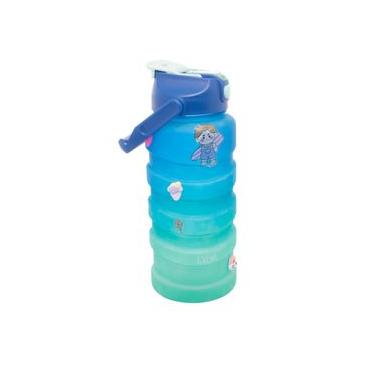 Imagem de Garrafa Squeeze Lyor Wave De Policarbonato Azul E Verde 2L