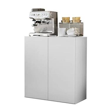 Imagem de Aparador Buffet 2 Portas Suspenso Veneza Multimóveis V3608 Branco