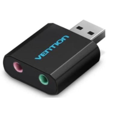 Imagem de Placa Adaptador De Som Usb X P2 Fone e Microfone Sound Card - A.R Vari