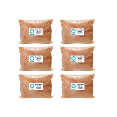 Imagem de Kit 6 Resina Mista Purolite Mb475 Filtro Deionizador Osmose