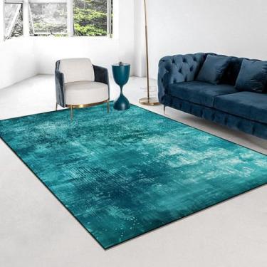 Imagem de Tapetes modernos de cor sólida para sala de estar, mesa de centro minimalista, tapetes abstratos para quarto, tapetes de sala de estar de área grande, CX016, flanela, 7.200 x 300 cm, 78,7 x 118 p