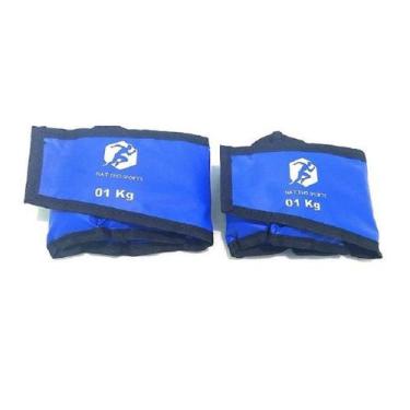 Imagem de Tornozeleira Caneleira De Peso 1Kg Braço E Perna - Natthosports