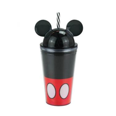 Imagem de Copo Canudo Orelhas Mickey 450ml - Disney