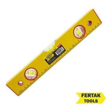 Imagem de Nível Nivelador Bolha Profissional Obras Pedreiro 60 Cm - Fertak