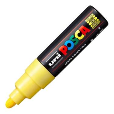 Imagem de Caneta Uni Posca Pc 7m Amarelo Uniball, AMARELO 2