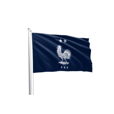 Imagem de Bandeira Seleção Time Futebol França Copa 90x150cm Oxford - PRESENTE-B