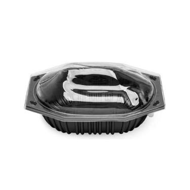 Imagem de 600 un embalagem para frango assado e costela base preta - CICLOVAC