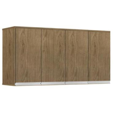 Imagem de Armário/Aéreo/Suspenso Módulo 4 Portas Com Puxadores em alumínio Cor A