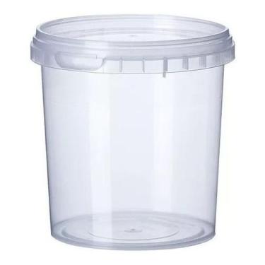 Imagem de 50un Potes Redondo Bolo No Pote Lacre Plástico 220ml - WSPLAST, Pote R