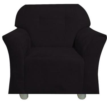 Imagem de Poltrona Infantil Jolie Personagem Preto - Beatriz Decor 