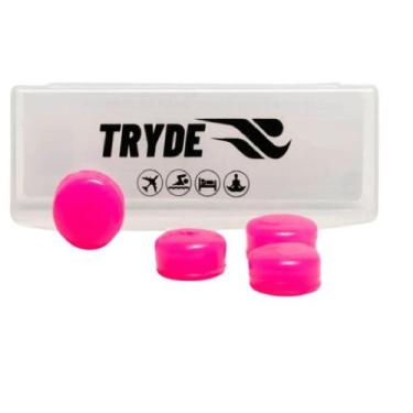 Imagem de Protetor Auricular Tryde Silicone Dormir Nadar - GLE COMERCIO E IMPORT