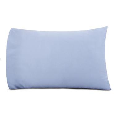 Imagem de Par de Fronhas Envelope 70cm x 50cm 2 Peças - Flávia Tex, Azul Marinho
