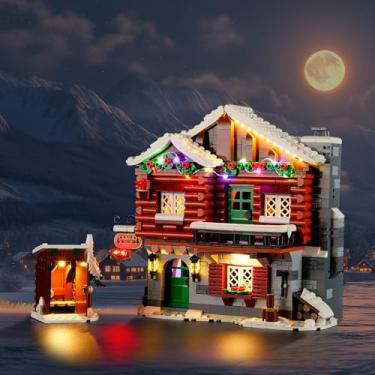 Imagem de BRIKSMAX 2.0 Light Kit for Lego Alpine Lodge -Innovative Led Lighting Compatible with Lego Icons 10325 - Not Included Lego Set