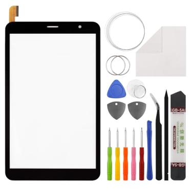 Imagem de [Novo] Duotipa Touch Screen digitalizador de substituição para dispositivos Sky PAD 8 2ABOSSKYPAD8 8'' Tablet com kit de ferramentas de reparo (sem tela LCD).