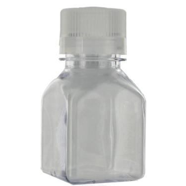 Imagem de Nalgene - Garrafa de armazenamento quadrada Lexan transparente - 118 ml