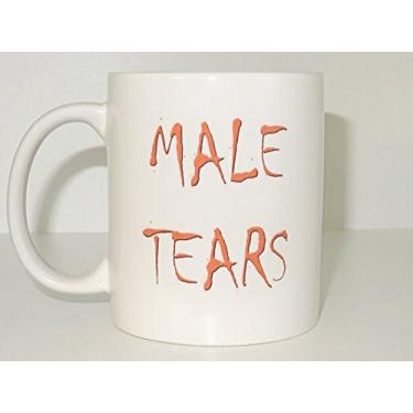 Imagem de Caneca masculina de lágrimas, caneca de café, caneca engraçada, presente de aniversário para ele, exclusivo, viciado em cafeína, fofo