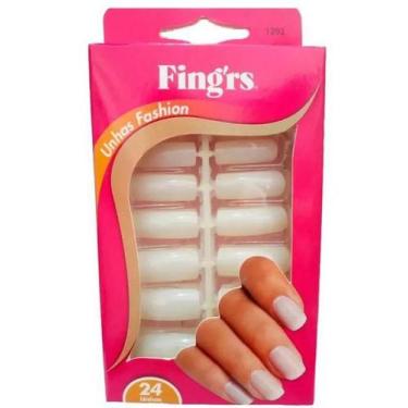 Imagem de Fingrs Unha Postiça Fashion c/24 1292