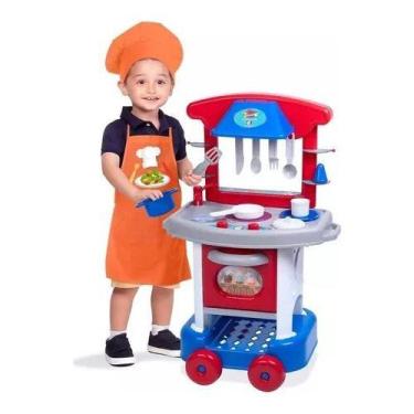 Imagem de Cozinha De Brinquedo Infantil Menino Cotiplás 2421