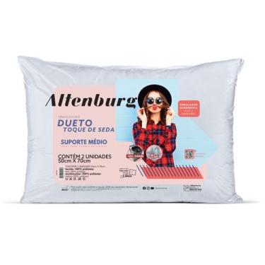 Imagem de Kit 2 Travesseiros Dueto Toque de Seda 50 x 70 Altenburg