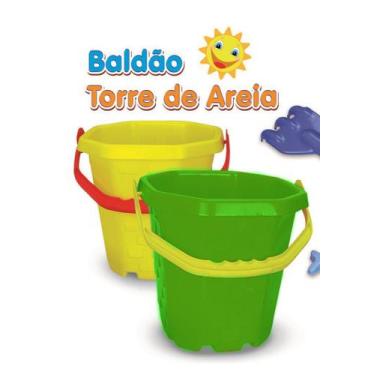 Imagem de Balde baldão torre de areia - kepler, VERDE