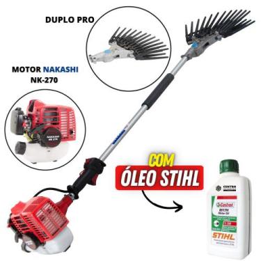 Imagem de Pente Mecânico de Café Nakashi Com Haste 1100mm e Motor NK270 25cc 2 T