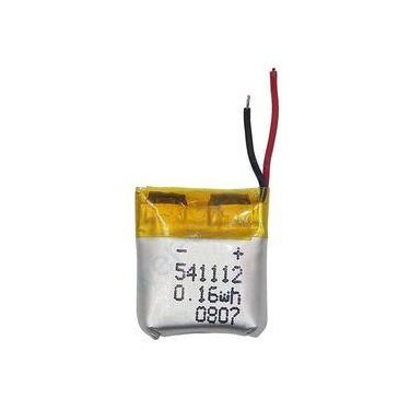 Imagem de Bateria 541112 3,7v 5,4mm X 11mm X 12mm 0.16wh 2 Fios - - KMIG