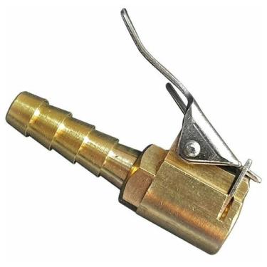Imagem de Bico Inflador De Encher Pneus Com Presilha Sem Retenção - Steels