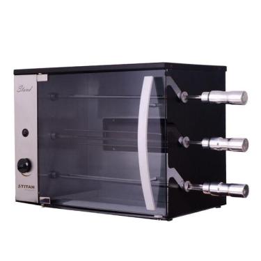 Imagem de Churrasqueira A Gás De Bancada Vertical 3 Espetos 127v