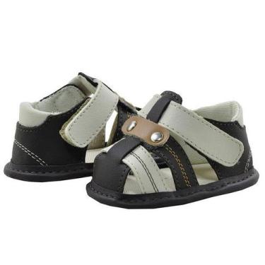 Imagem de Sapatinho de Bebê Bicho de Pé - Sandália Masculina - Sintético - Choco
