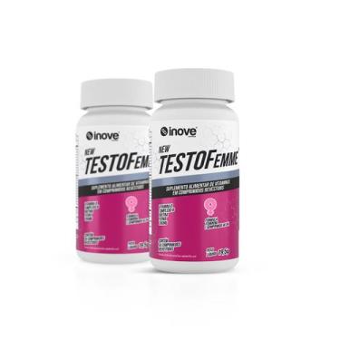 Imagem de NEW TESTOFEMME 2un - 30 COMPRIMIDOS REVESTIDOS - INOVE NUTRITION